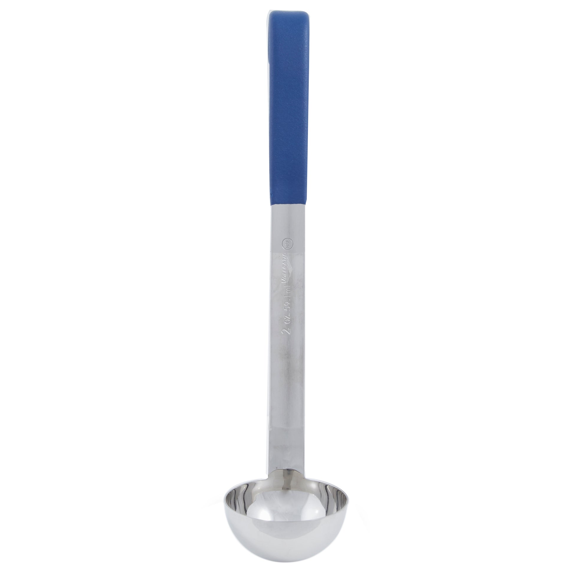 Vollrath Kool Touch Color-Coded One-Piece Ladle, 2 oz, Blue - 4980230
