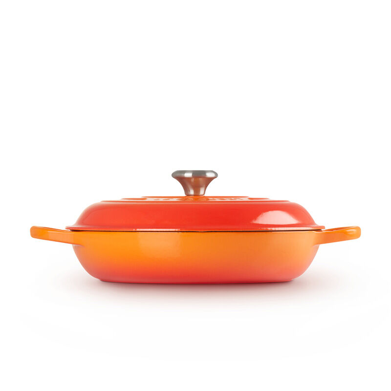Le Creuset Braiser, 3.5 L, Flame - view 3