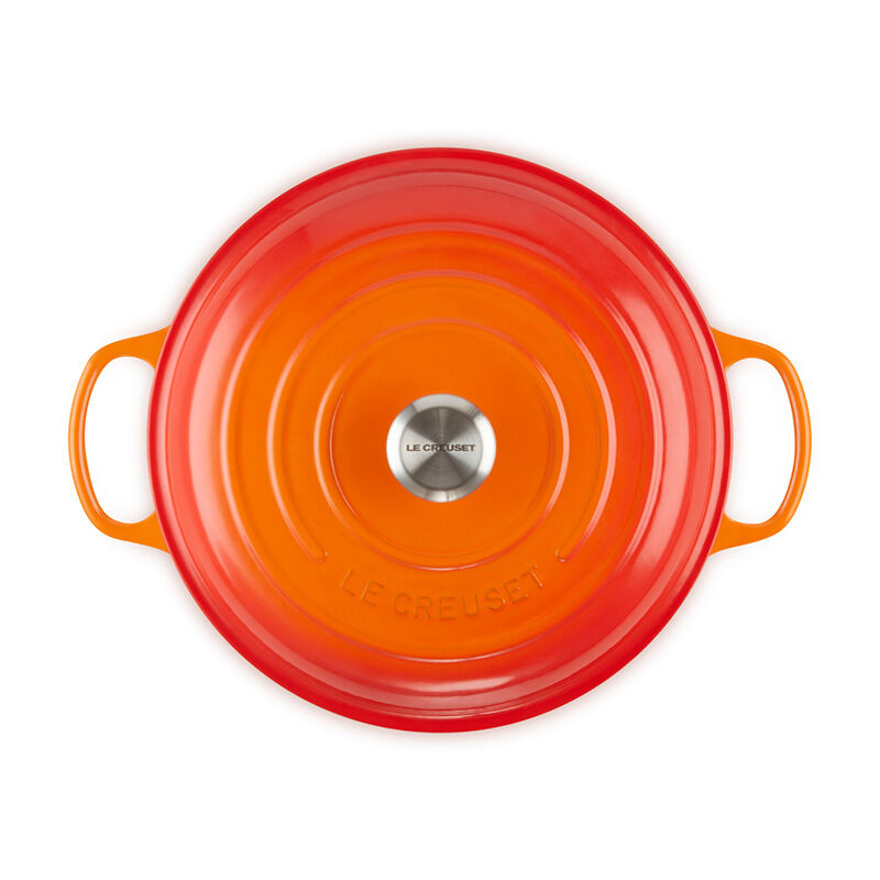 Le Creuset Braiser, 3.5 L, Flame - view 4
