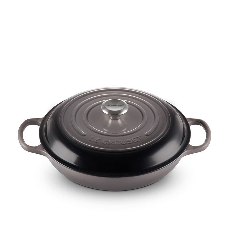 Le Creuset Braiser, 3.5 L, Oyster - view 1