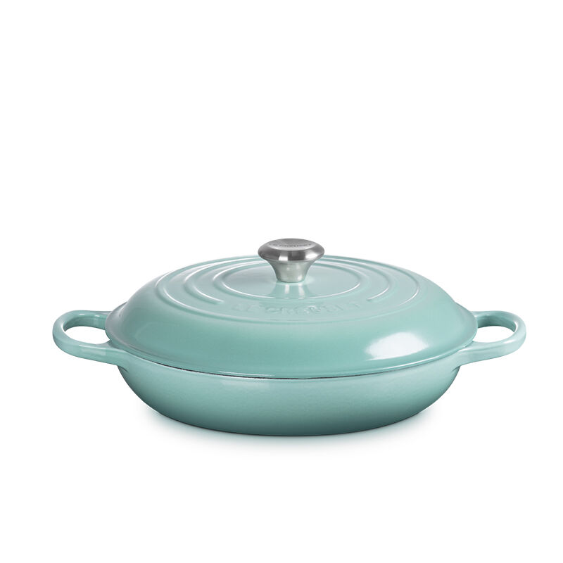 Le Creuset Braiser, 3.5 L, Sage - view 2