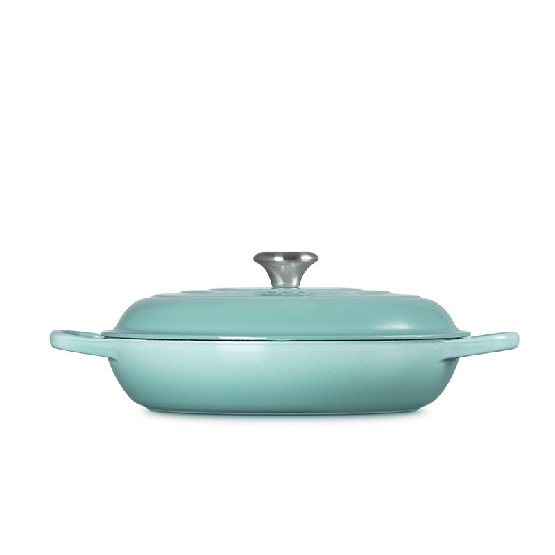 Le Creuset Braiser, 3.5 L, Sage - view 3