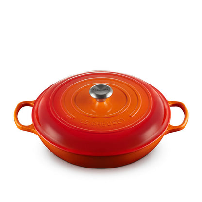 Le Creuset Braiser, 4.7 L, Flame - view 1