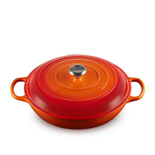 Le Creuset Braiser, 4.7 L, Flame - view 1
