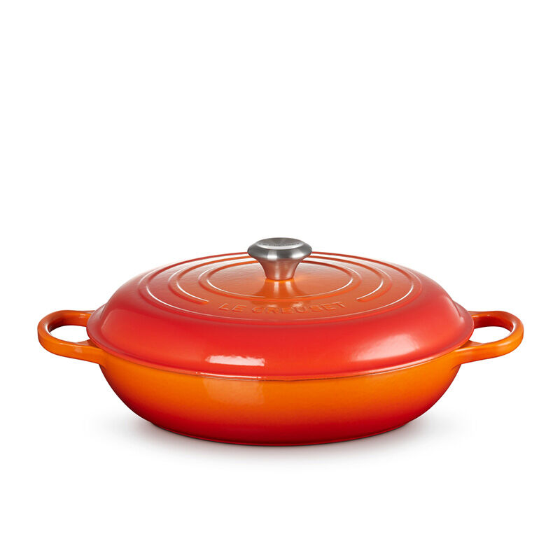 Le Creuset Braiser, 4.7 L, Flame - view 2
