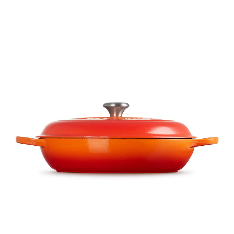 Le Creuset Braiser, 4.7 L, Flame - view 3