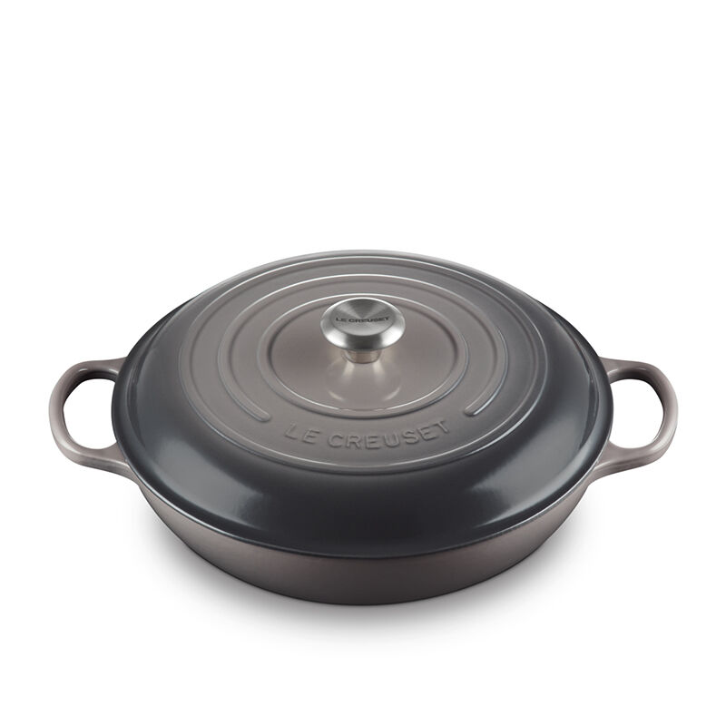 Le Creuset Braiser, 4.7 L, Oyster - view 1