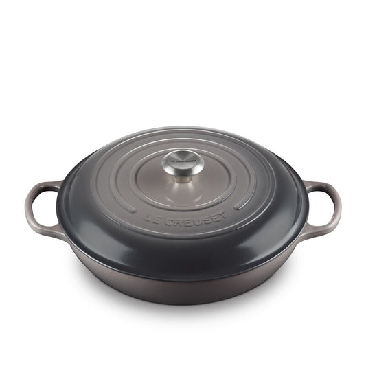 Le Creuset Braiser, 4.7 L, Oyster - view 1