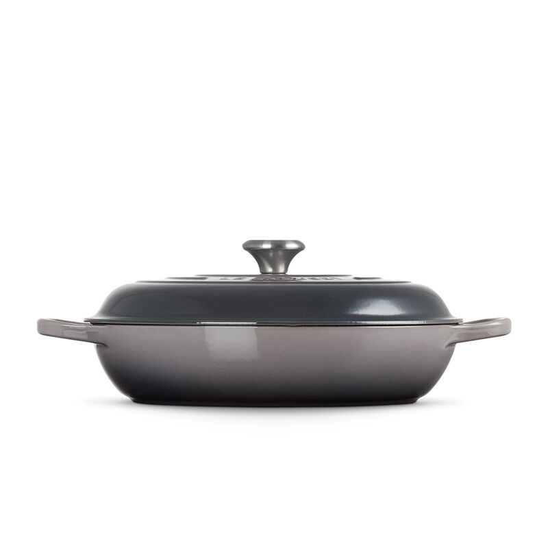 Le Creuset Braiser, 4.7 L, Oyster - view 3