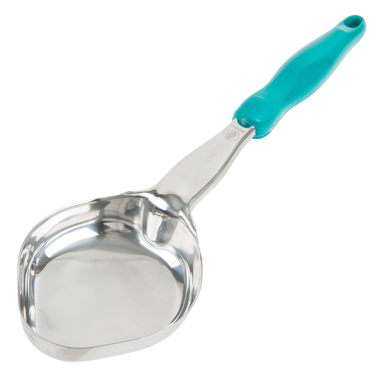 Vollrath Heavy Duty Color Coded Oval Spoodle, 6 oz, Teal, FINAL SALE - 6412655