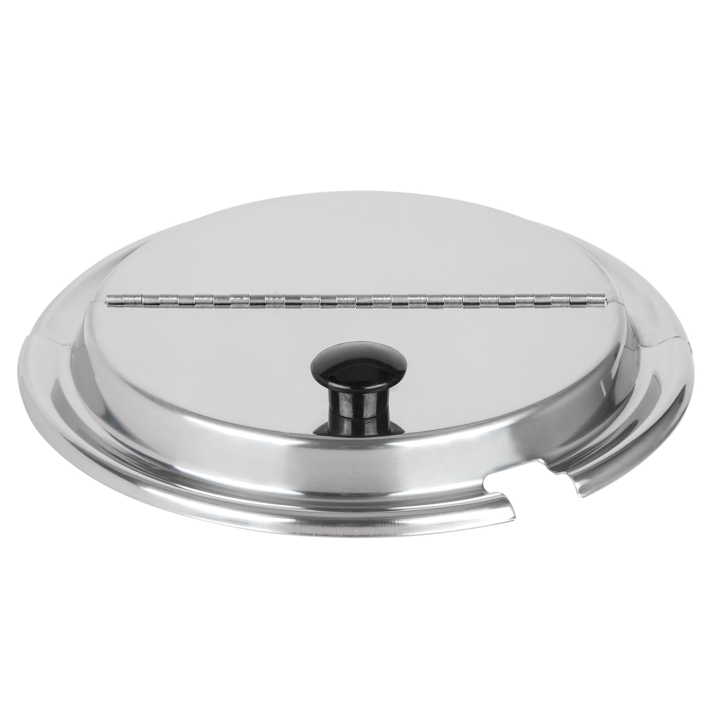 Vollrath Round Hinged Insert Cover with Slot, 7 qt - 47488