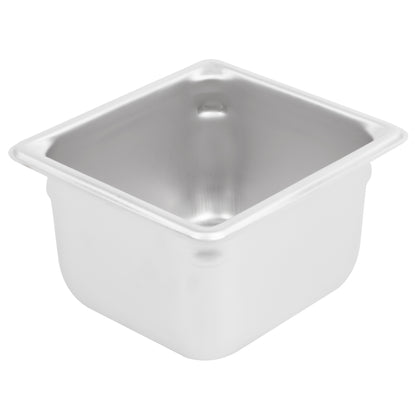 Vollrath Super Pan V 1/6 Size Food Pan, 4" Deep, 22 Gauge Stainless Steel - 30642