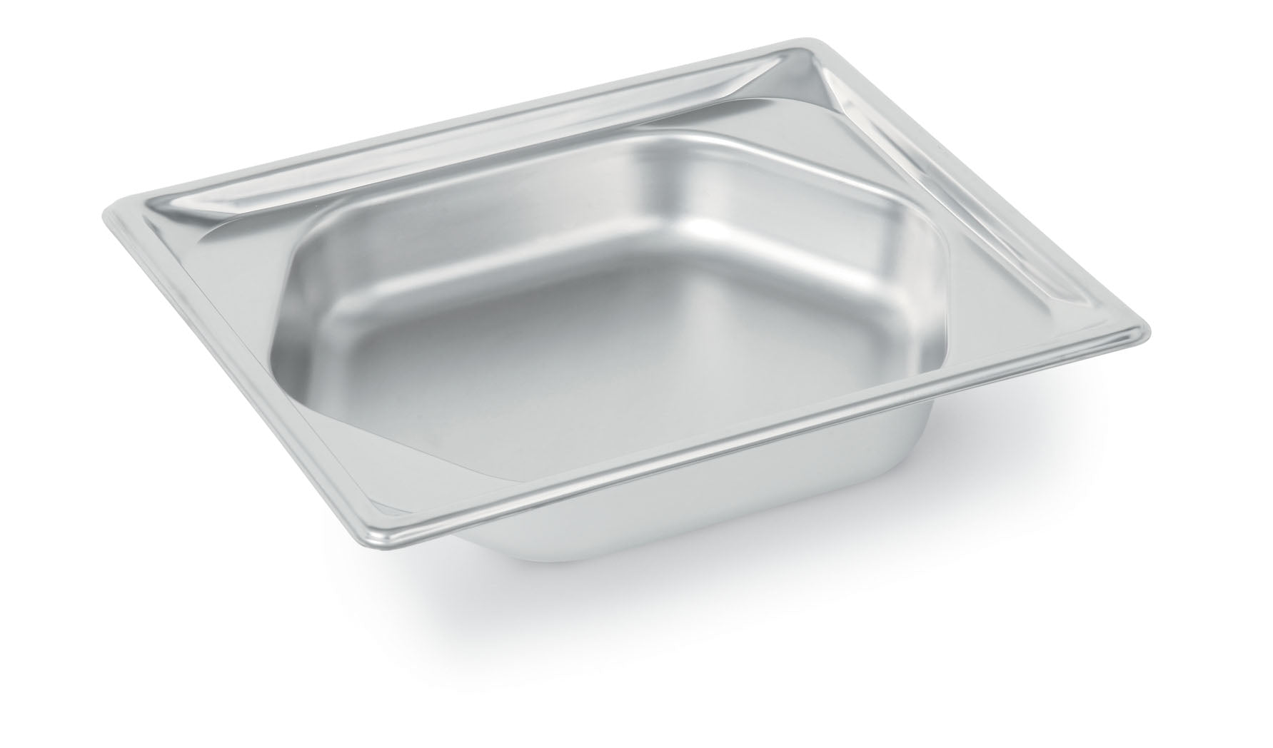 Vollrath Super Pan Half Size Hexagon Shape Food Pan, 2.5" Deep, 22 Gauge Stainless Steel - 3102220
