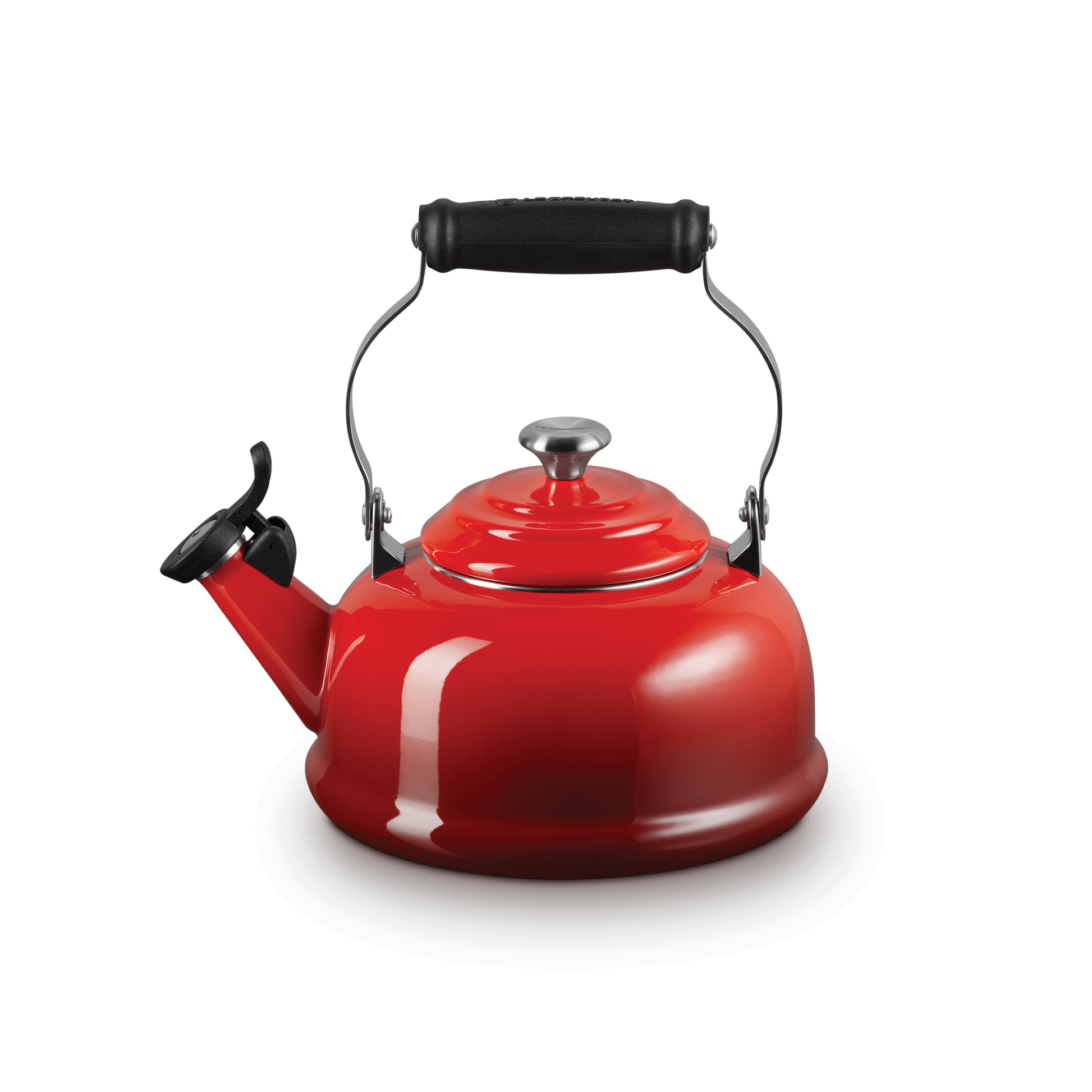 Le Creuset Classic Whistling Kettle, 1.6 L, Cerise - view 1