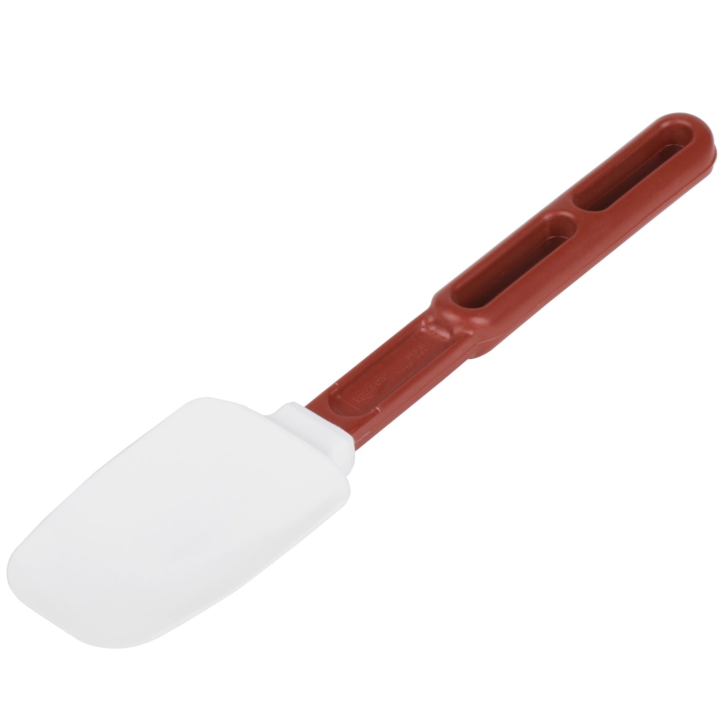 Vollrath High Temp Silicone SoftSpoon Spatula, 10", Red - 58110