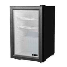 EFI Versa Display C1-68GDCT Low-Profile Countertop Glass Door Refrigerator