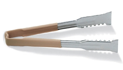 Vollrath VersaGrip Kool Touch One-Piece Tongs, 9.5", Tan, FINAL SALE - 4790960