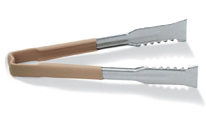 Vollrath VersaGrip Kool Touch One-Piece Tongs, 9.5", Tan, FINAL SALE - 4790960