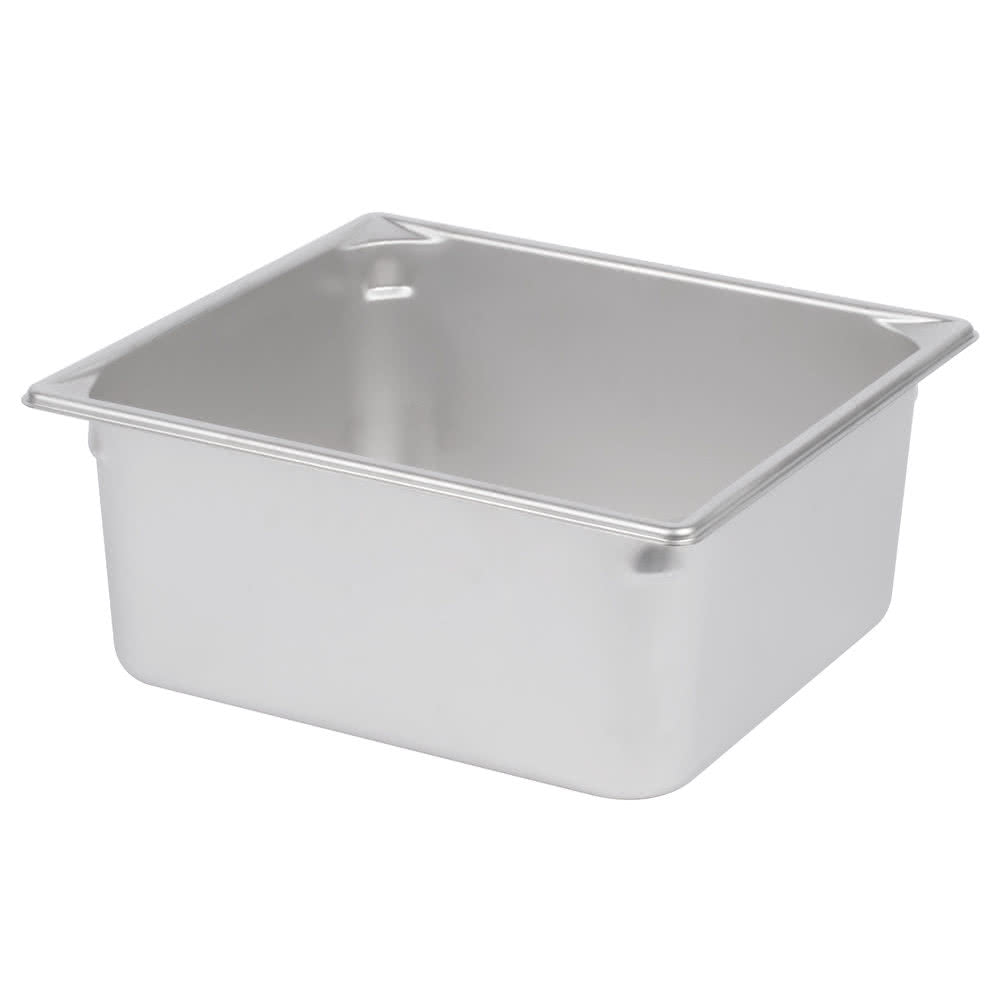 Vollrath Super Pan V 2/3 Size Food Pan, 6" Deep, 22 Gauge Stainless Steel - 30162