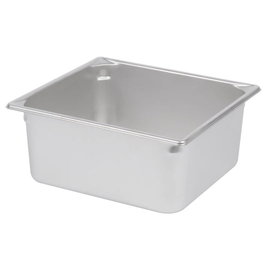 Vollrath Super Pan V 2/3 Size Food Pan, 6" Deep, 22 Gauge Stainless Steel - 30162
