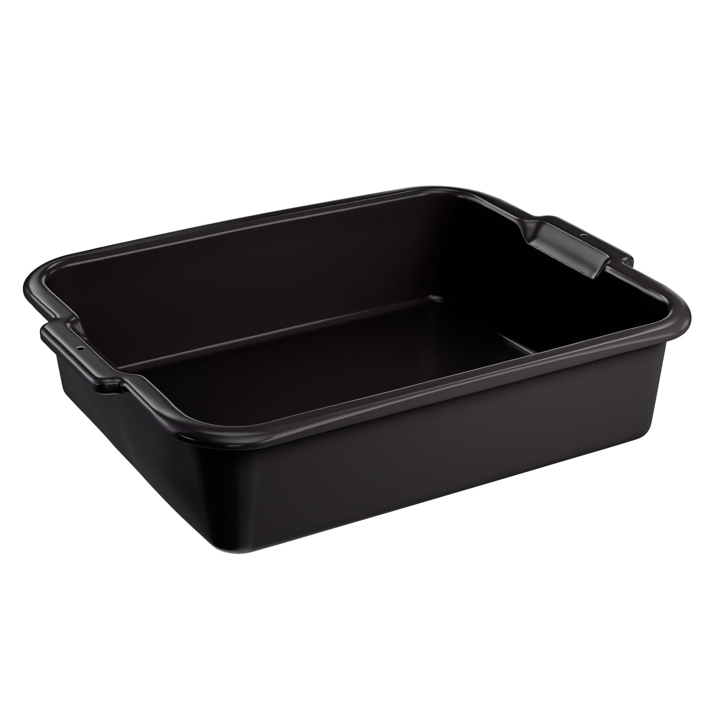 Vollrath Signature Bus Box, 20" x 15" x 5", Black - 52611
