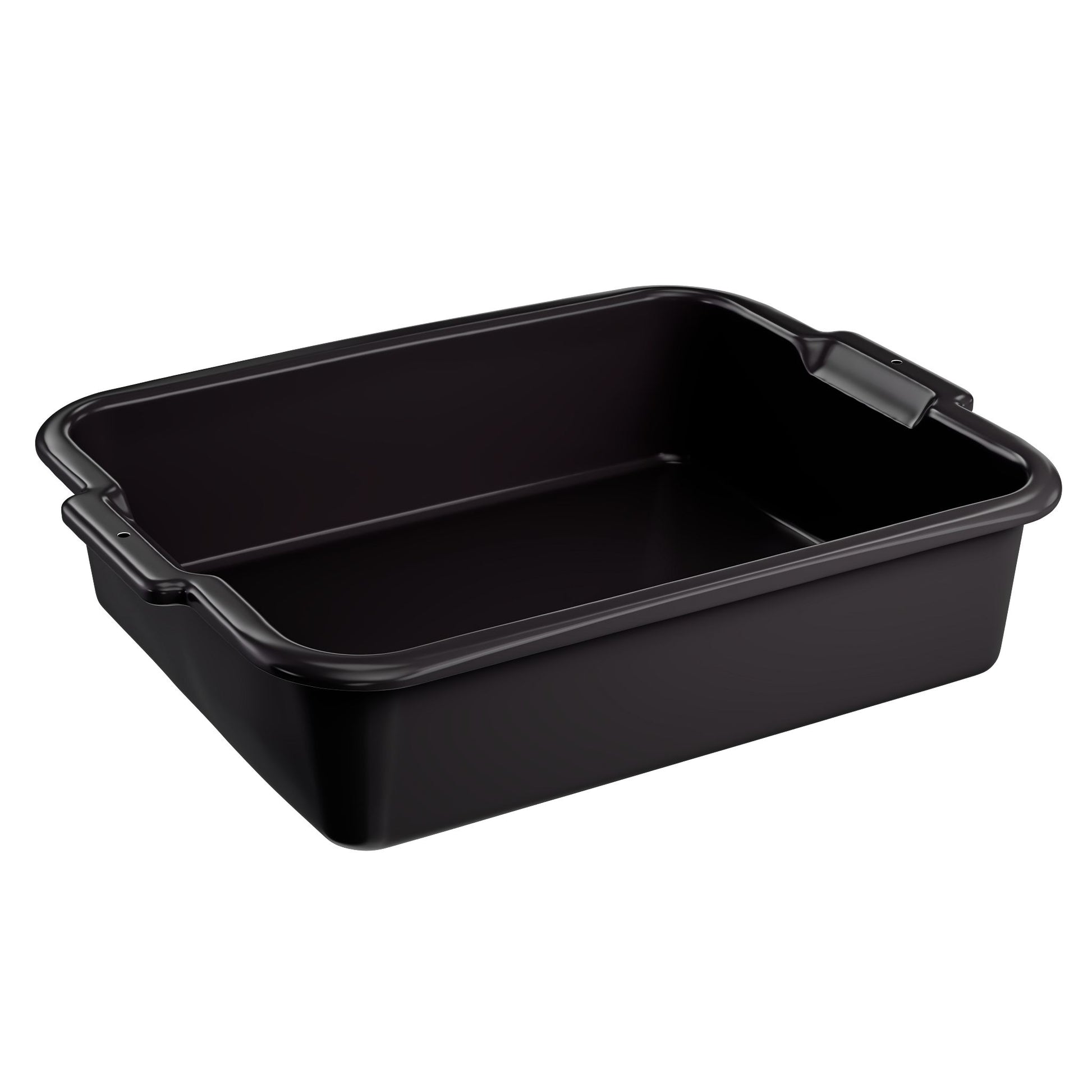 Vollrath Signature Bus Box, 20" x 15" x 5", Black - 52611