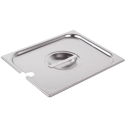 Vollrath Super Pan V Slotted Food Pan Cover, Half Size, 22 Gauge Stainless Stee - 75220