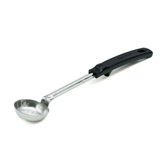 Vollrath Grip N Serve Solid Round Spoodle, 1 oz, Black Handle - 61147