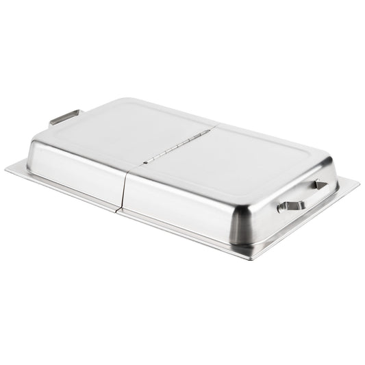 Vollrath Full Size Food Pan Hinged Dome Cover, Stainless Steel - 77400