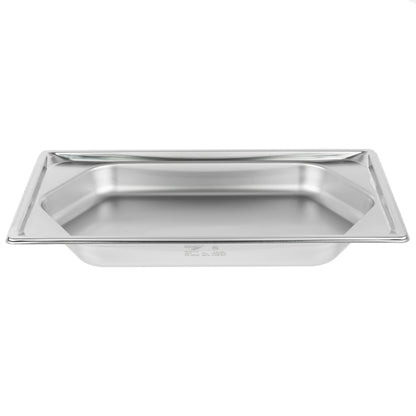 Vollrath Super Pan Full Size Hexagon Shape Food Pan, 2.5" Deep, 22 Gauge Stainless Steel - 3101220