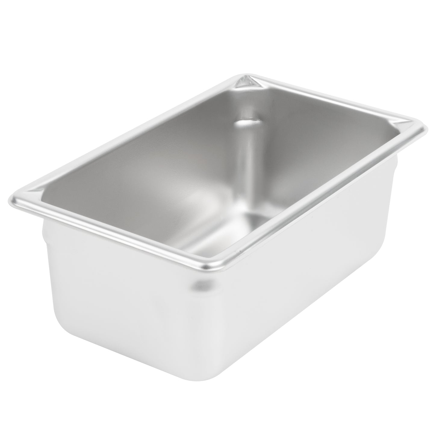 Vollrath Super Pan V 1/4 Size Food Pan, 4" Deep, 22 Gauge Stainless Steel - 30442