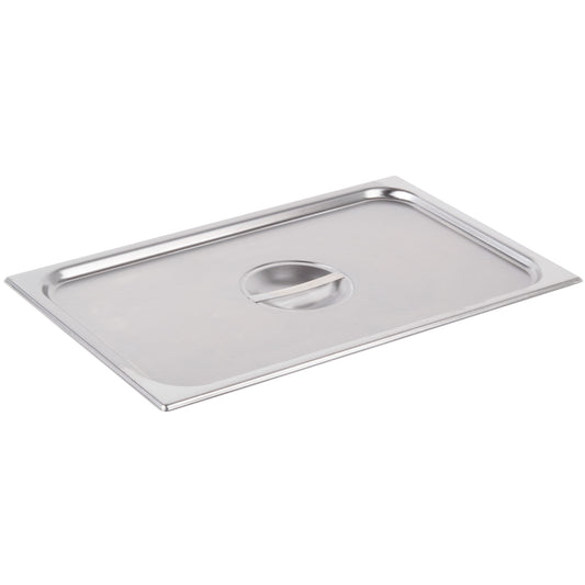 Vollrath Super Pan V Solid Food Pan Cover, Full Size, 22 Gauge Stainless Steel - 77250