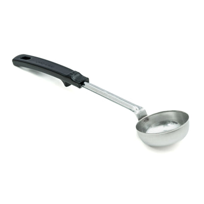 Vollrath Grip N Serve Solid Round Spoodle, 3 oz, Black Handle - 61167