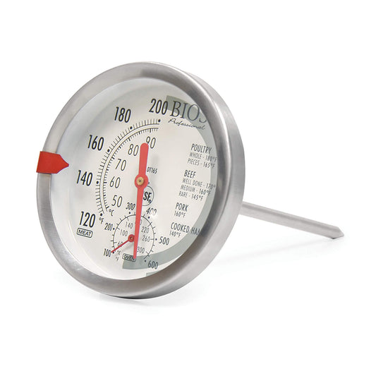 BIOS | Dial Meat & Poultry with Oven Temperature Thermometer, 3"