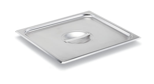 Vollrath Super Pan V Solid Food Pan Cover, 2/3 Size, 22 Gauge Stainless Steel - 75110