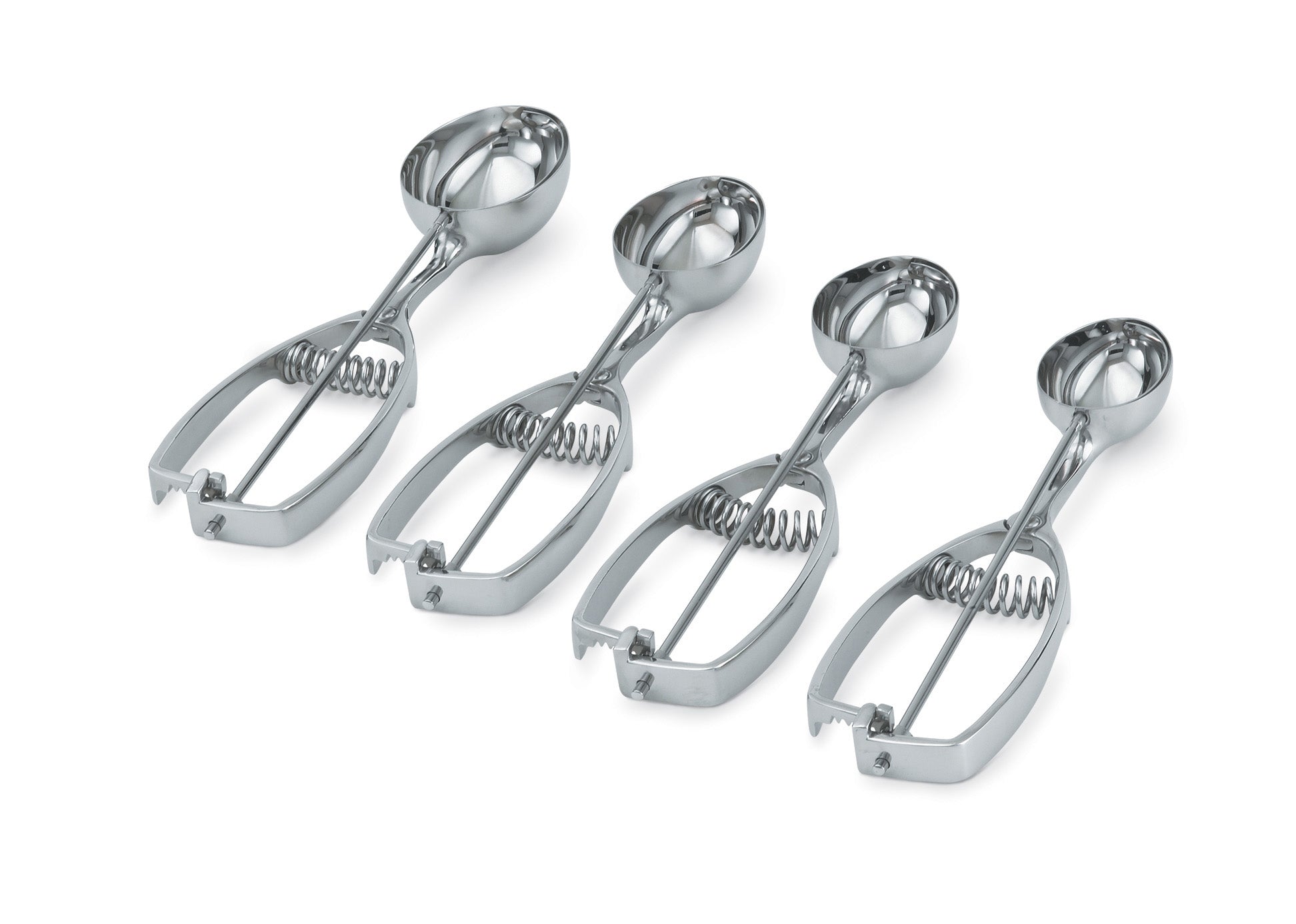 Vollrath Oval Squeeze Disher, 2 1/3 oz, Stainless Steel - 47169