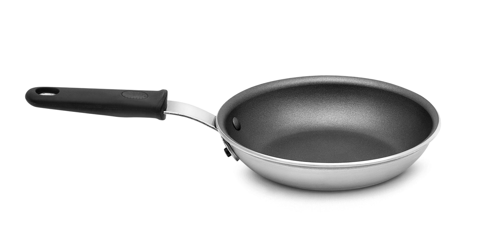 Vollrath Wear-Ever PowerCoat Fry Pan w Silicone Handle, 8", Aluminum - 672208