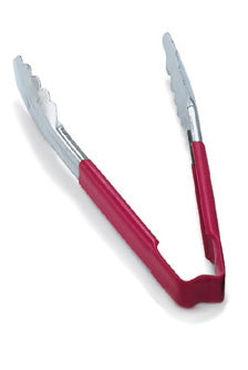 Vollrath Kool-Touch One-Piece Tongs, 12", Red - 4781240