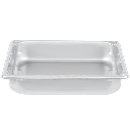 Vollrath Super Pan Half Size Heavy-Duty Food Pan, 2.5" Deep, 20 Gauge Stainless Steel - 30220