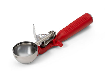 Vollrath Color-Coded One-Piece Thumb Press Disher, 1 1/3 oz - 47145