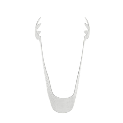 Vollrath Ice Tongs, Hammered Finish Stainless Steel - 47104