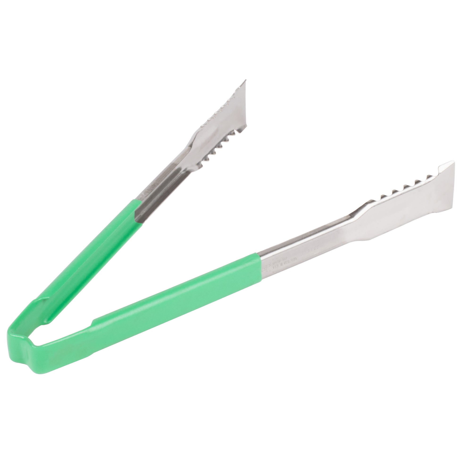 Vollrath VersaGrip Kool-Touch One-Piece Tongs, 12", Green, FINAL SALE - 4791270