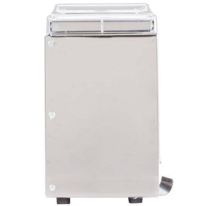 Vollrath One-Sided Wrapped Straw Dispenser, Stainless Steel - 3805-28