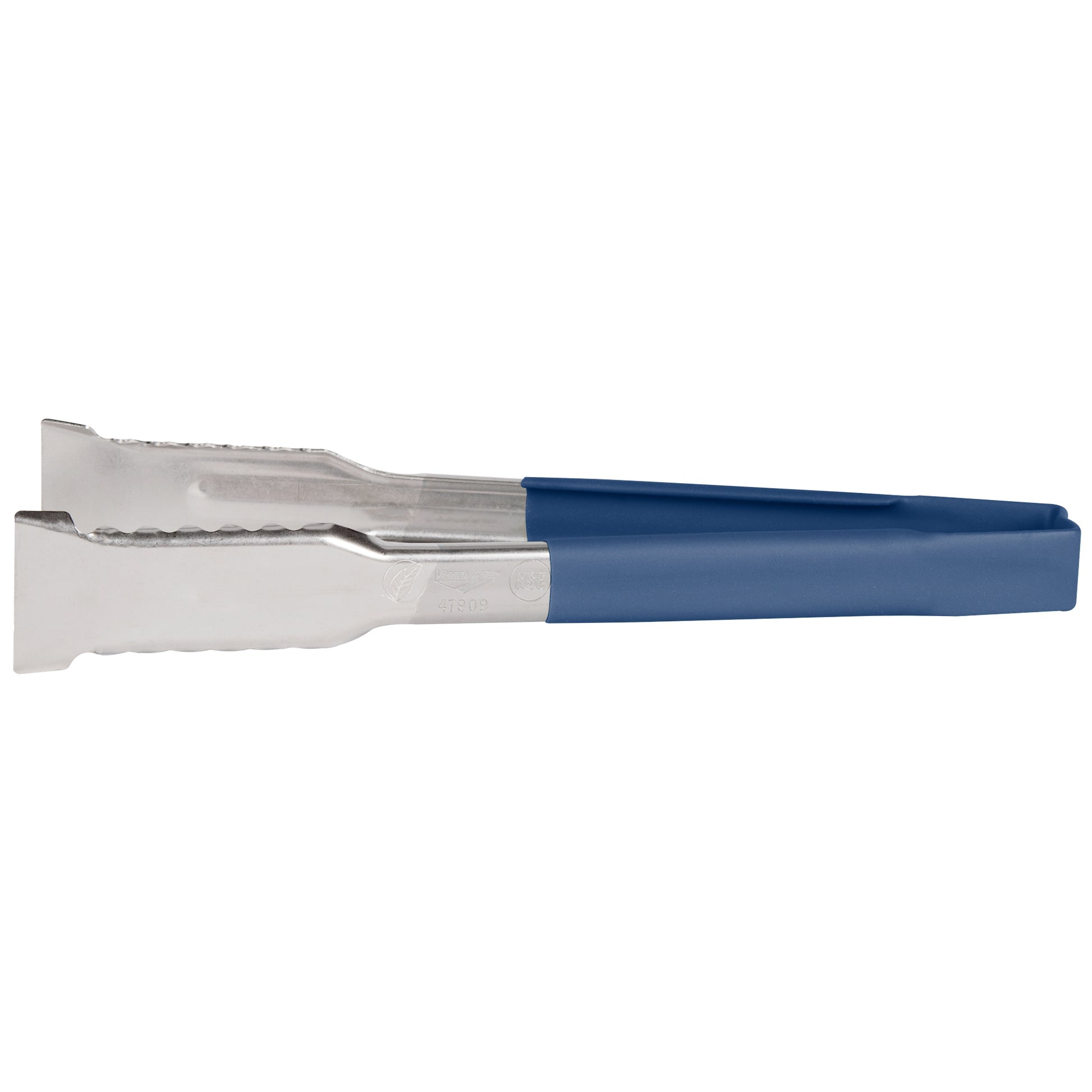Vollrath VersaGrip Kool Touch One-Piece Tongs, 9.5", Blue, FINAL SALE - 4790930