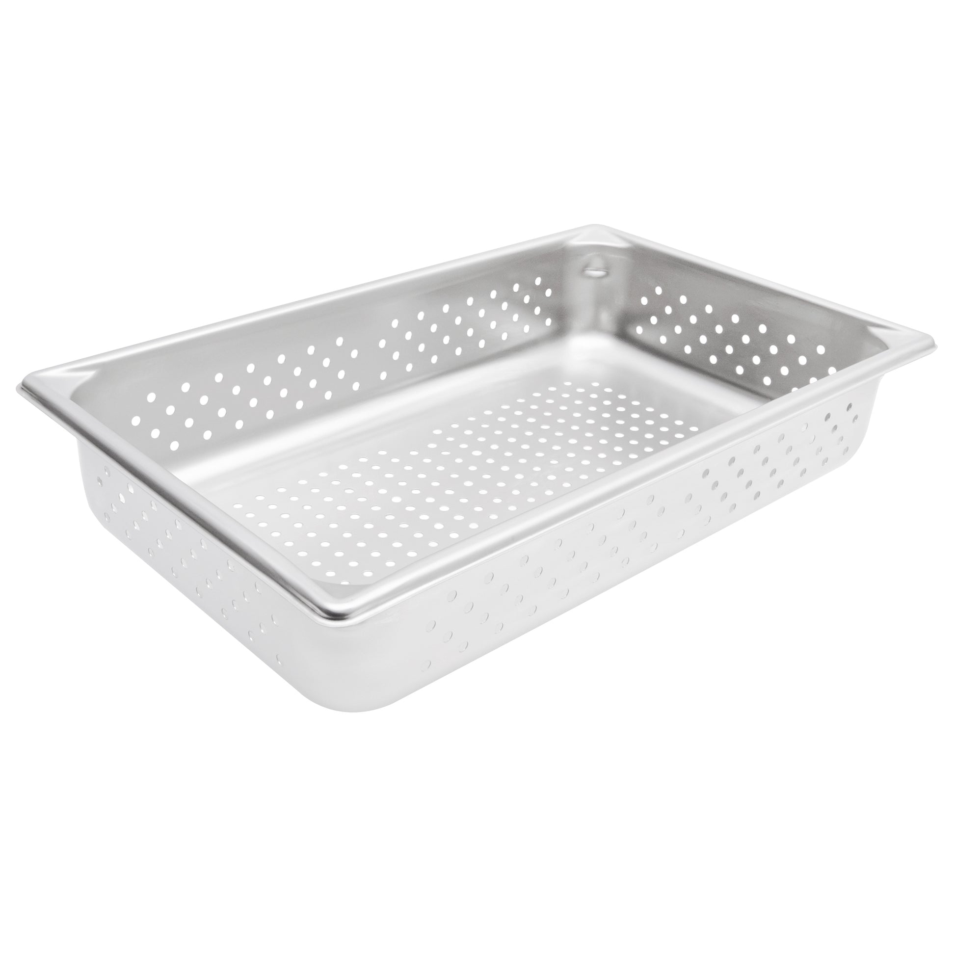 Vollrath Super Pan V Full Size Perforated Food Pan, 4" Deep, 22 Gauge Stainless Steel - 30043