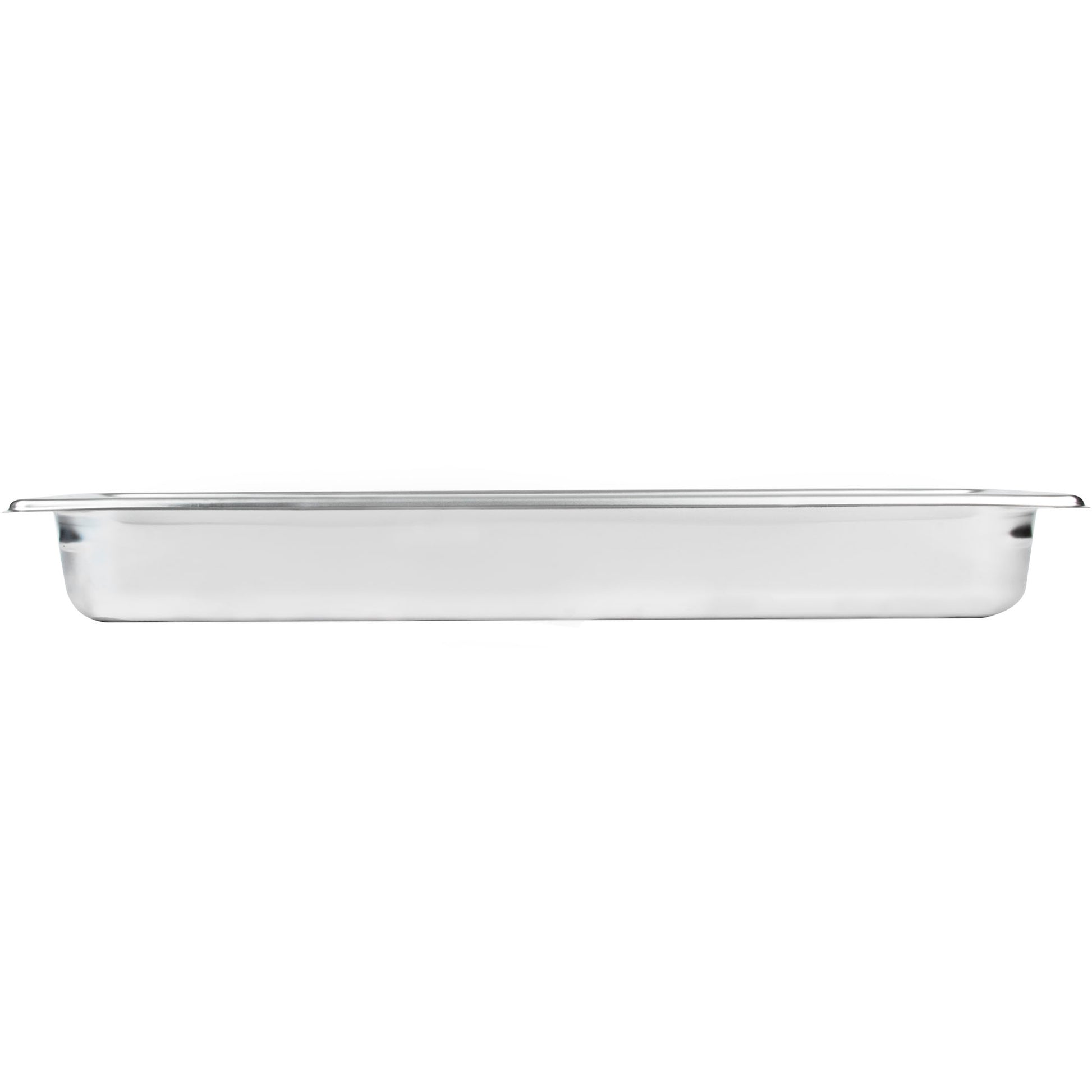 Vollrath Super Pan V Half Long Size Food Pan, 2.5" Deep, 22 Gauge Stainless Steel - 30522