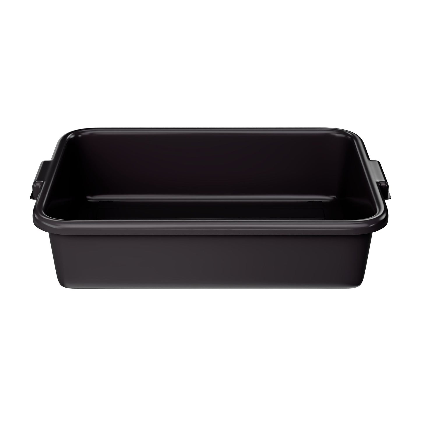 Vollrath Traex Bus/Utility Bin, 21.75" x 15.6" x 5", Black - 1521-06