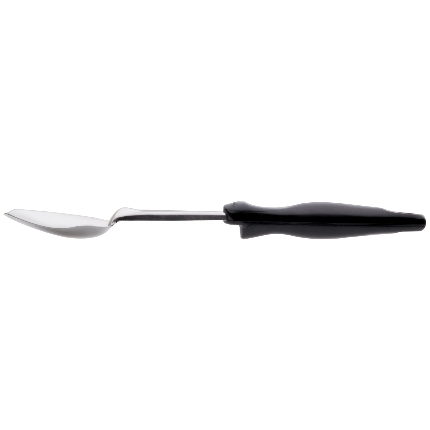 Vollrath Ergo Grip 3 Sided Solid Basting Spoon, Stainless/Nylon Black Handle, FINAL SALE - 64136