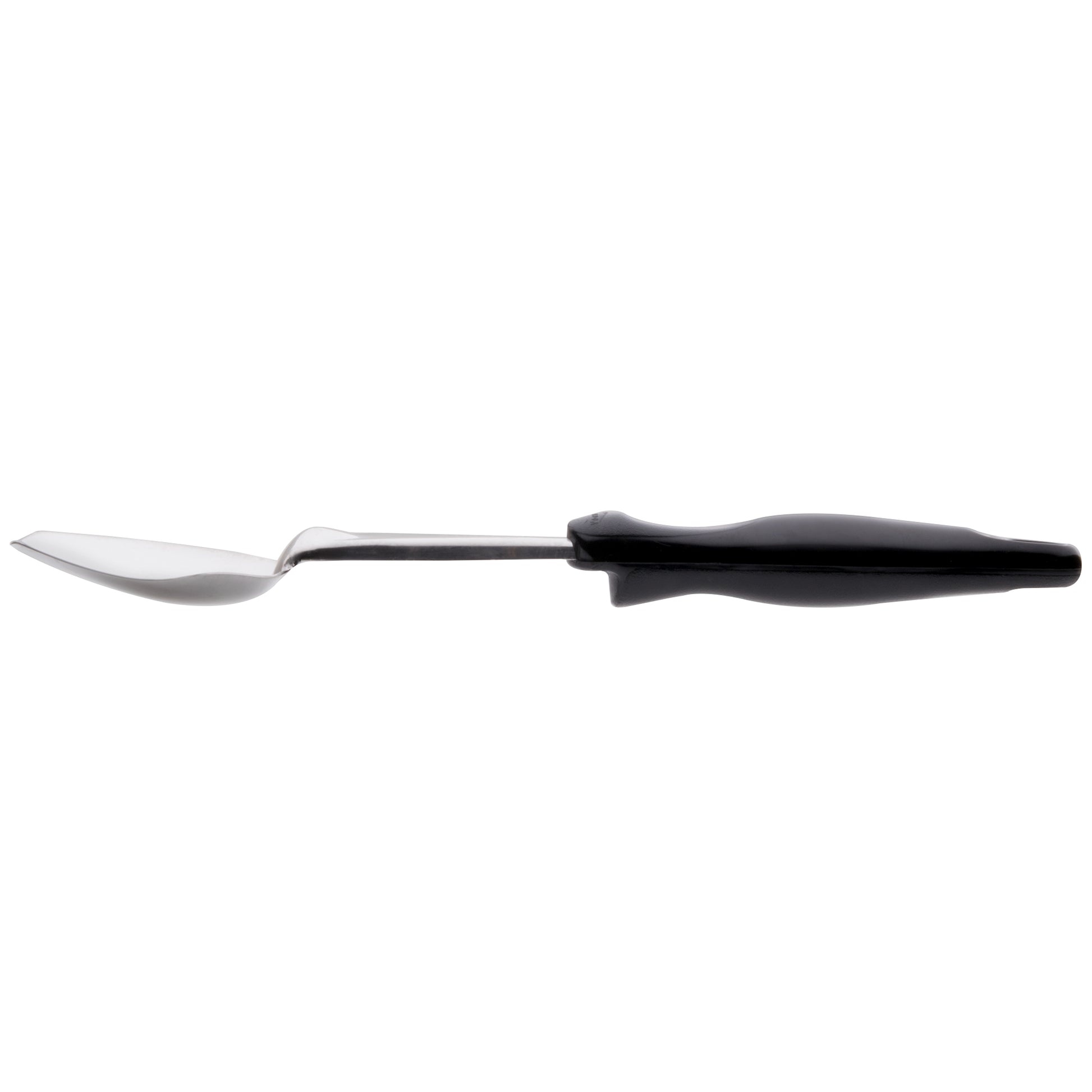 Vollrath Ergo Grip 3 Sided Solid Basting Spoon, Stainless/Nylon Black Handle, FINAL SALE - 64136