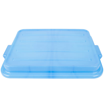 Vollrath Traex Color-Mate Food Storage Box Snap-On Lid, Blue - 1500-C04